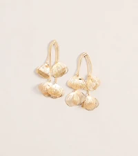 Golden Hour Crush Petal Drop Earrings