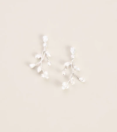 Branching Out Cubic Zirconia Earrings