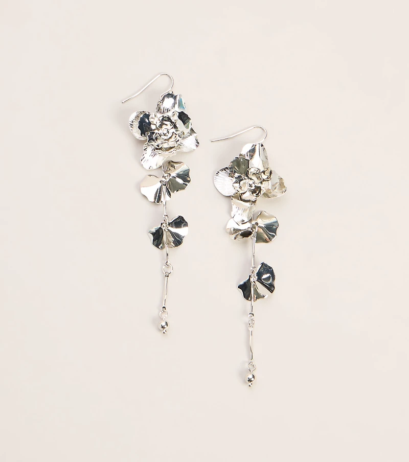 Petal Theory Floral Drop Earrings