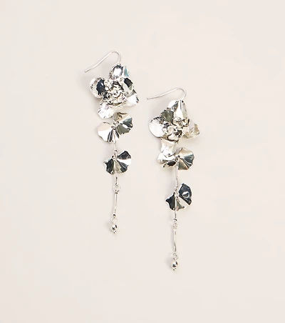 Petal Theory Floral Drop Earrings