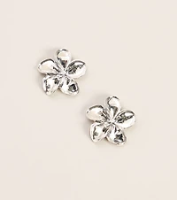 Island Bloom Flower Stud Earrings