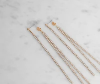 'Till Dawn Long Rhinestone Linear Dusters