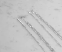 'Till Dawn Long Rhinestone Linear Dusters