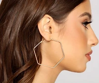 Glamour Diva Large Hoops Three-Pack