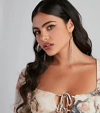 She's Luxe Fringe Earrings