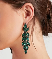 Elegant Stunner Marquise Gemstone Earrings