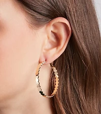 Chic Trendsetter Hoop Earrings Set