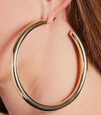 Minimalistic Style Hoop Earrings