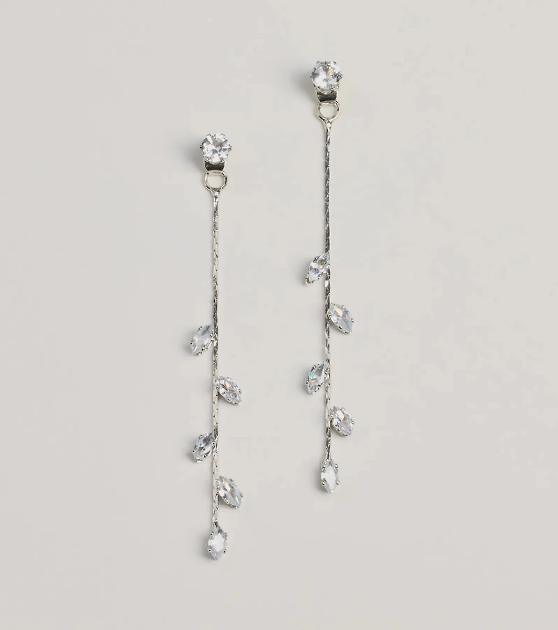 Delicate Bling Rhinestone Stud Earrings