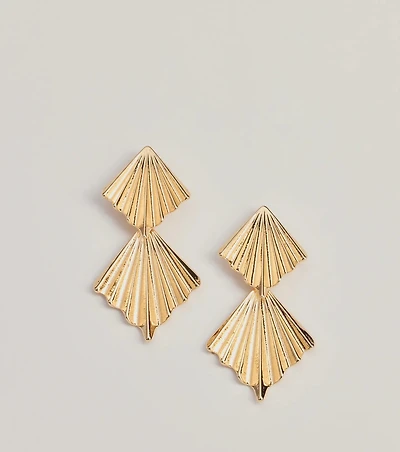 Major Fan Statement Earrings
