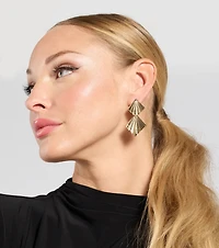 Major Fan Statement Earrings