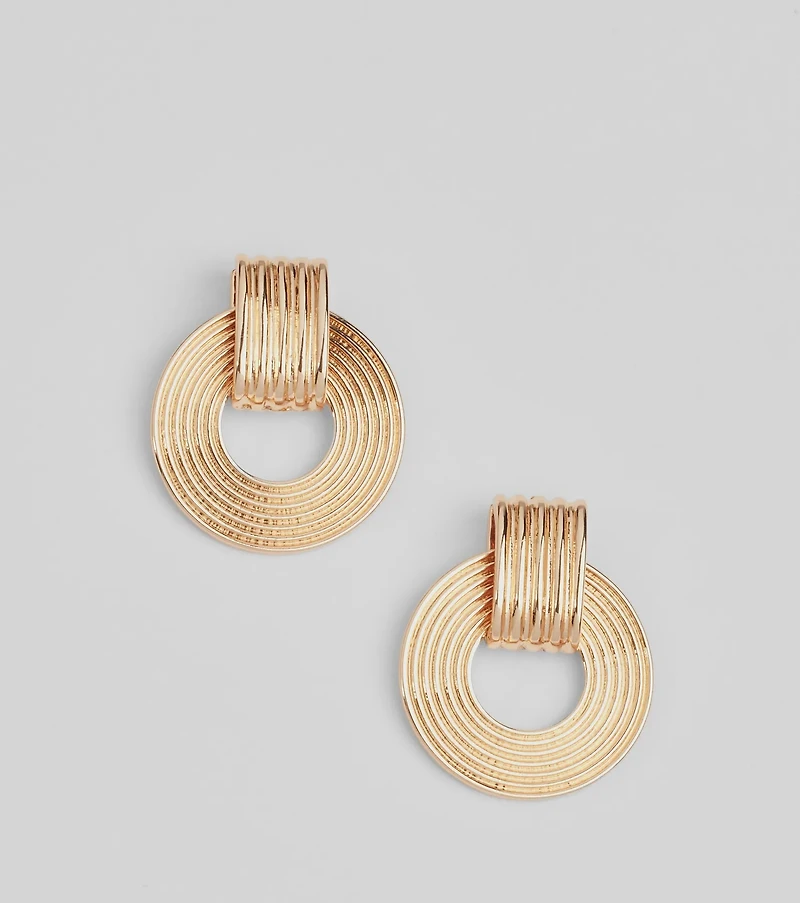 Memorable Shine Statement Earrings