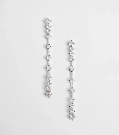Sophisticated Taste Cubic Zirconia Earrings