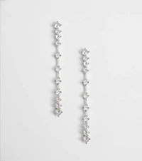 Sophisticated Taste Cubic Zirconia Earrings
