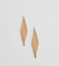 Chic Marvel Mesh Statement Earrings