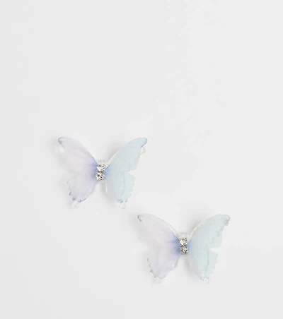 Fabulous Flare Butterfly Statement Earrings