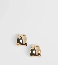 Vibe With Me Curved Half Hoop Earrings