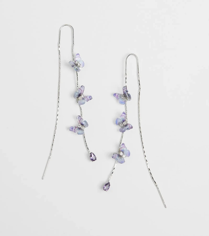 Wishing On Love Butterfly Earrings