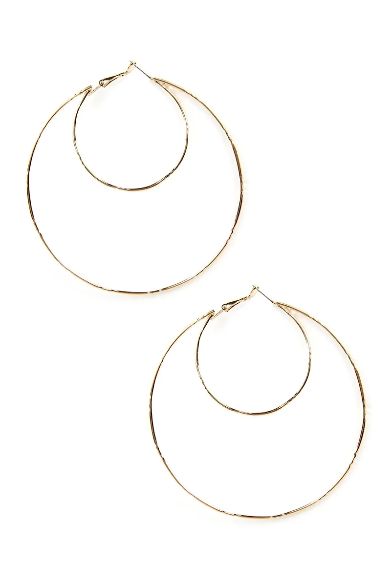 Double Hoop Earrings