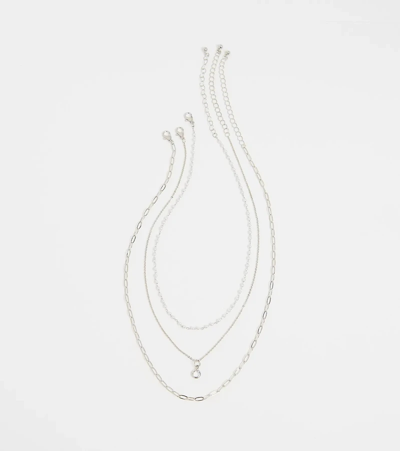 Perfectly Pretty Three Pack Necklace Set