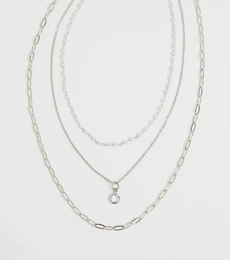 Perfectly Pretty Three Pack Necklace Set