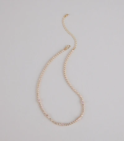 Extra Glow Rhinestone Necklace