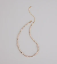 Extra Glow Rhinestone Necklace