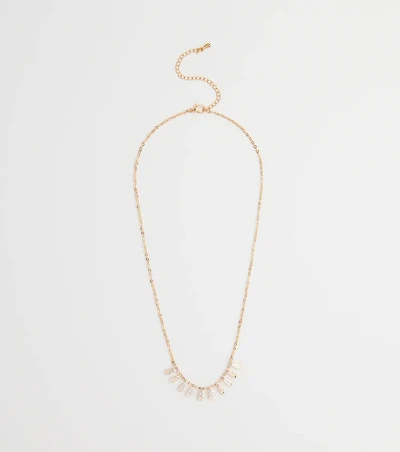 Instant Elevation Cubic Zirconia Charm Necklace