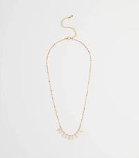 Instant Elevation Cubic Zirconia Charm Necklace