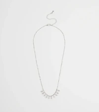Instant Elevation Cubic Zirconia Charm Necklace