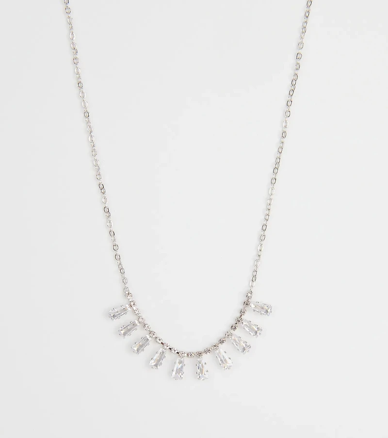 Instant Elevation Cubic Zirconia Charm Necklace