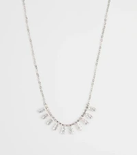Instant Elevation Cubic Zirconia Charm Necklace