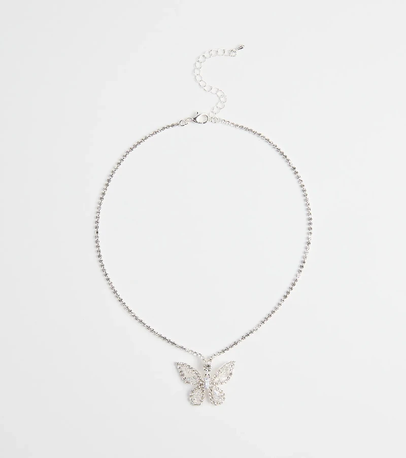 Fly Season Butterfly Necklace