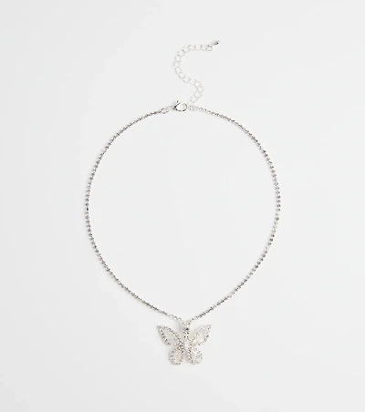 Fly Season Butterfly Necklace