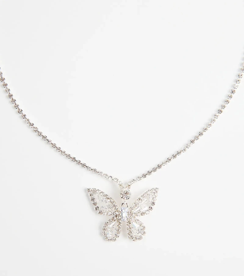 Fly Season Butterfly Necklace