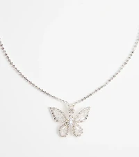 Fly Season Butterfly Necklace