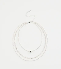 Chic Shine Rhinestone Layered Necklace