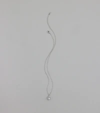 Elegantly Chic Cubic Zirconia Pendant Necklace