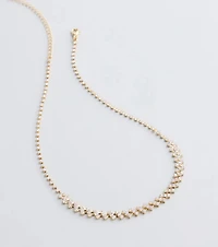 Hidden Gem Rhinestone Bar Necklace