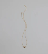 Chic Perfection Cubic Zirconia Bow Necklace