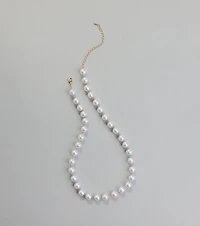 Always Classy Faux Pearl Necklace