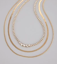 Keep It Sparkling Layered Necklace Set