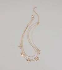 Just Bloomed Floral Layered Necklace