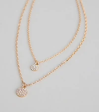 Double The Sparkle Layered Necklace
