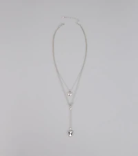 Double the Love Charm Necklace