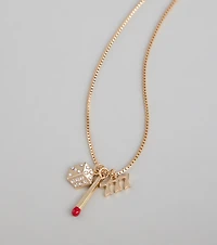 Lucky Streak Charm Necklace