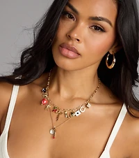 Lucky Streak Charm Necklace