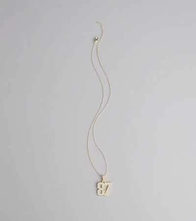 Shine On Rhinestone 87 Chain Necklace