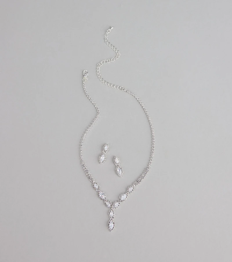 Forever Glow Cubic Zirconia Jewelry Set