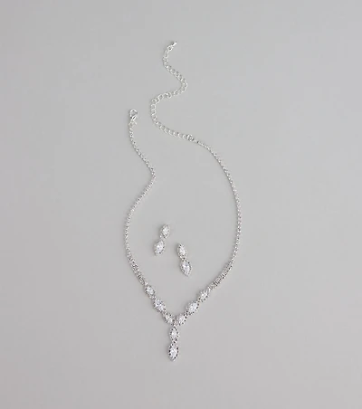 Forever Glow Cubic Zirconia Jewelry Set